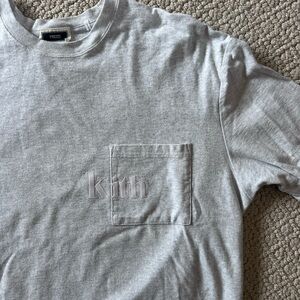 Kith Light Gray Short Sleeve Tee